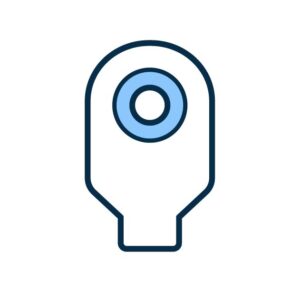 colostomy bag medical supplies icon