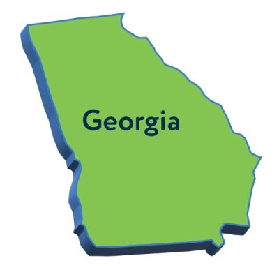 Georgia map
